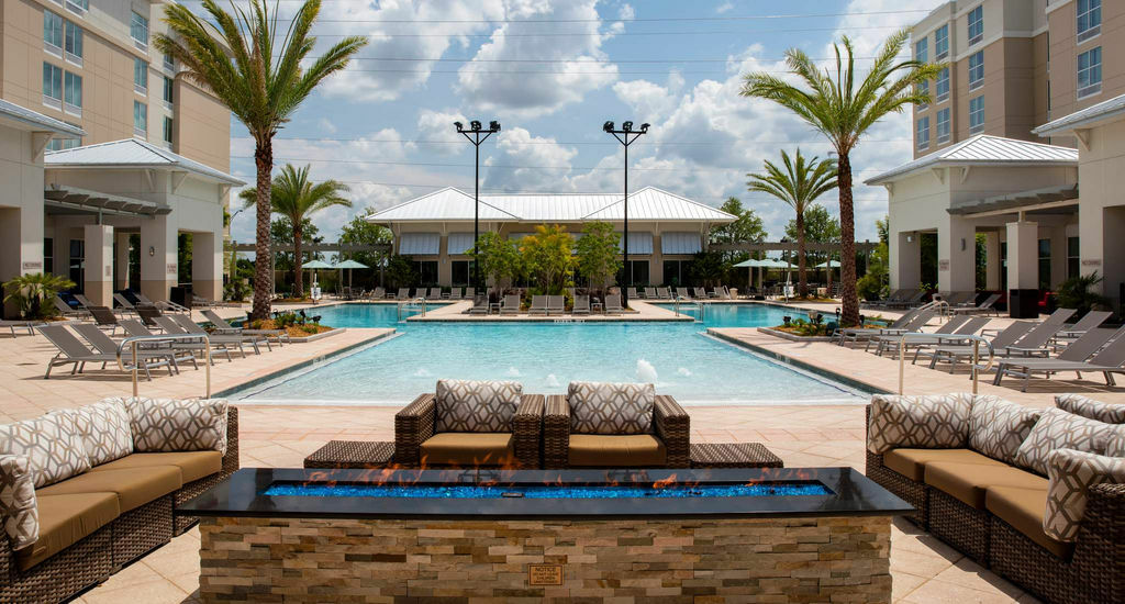 Towneplace Suites Orlando At Flamingo Crossings Town Center/Western Entrance Bay Lake Екстериор снимка